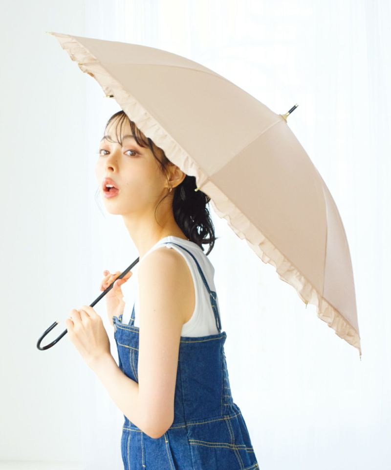 遮光クラシックフリル Wpc. 日傘 長傘 | 【公式】Wpc. ONLINE STORE 遮光クラシックフリル Wpc. 日傘 長傘 | 【公式】Wpc. ONLINE STORE