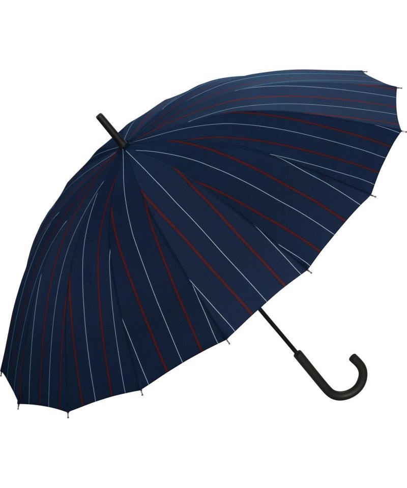 色:ブラウン_パターン名:新モデル202Wpc. 雨傘 ［ビニール傘］16K