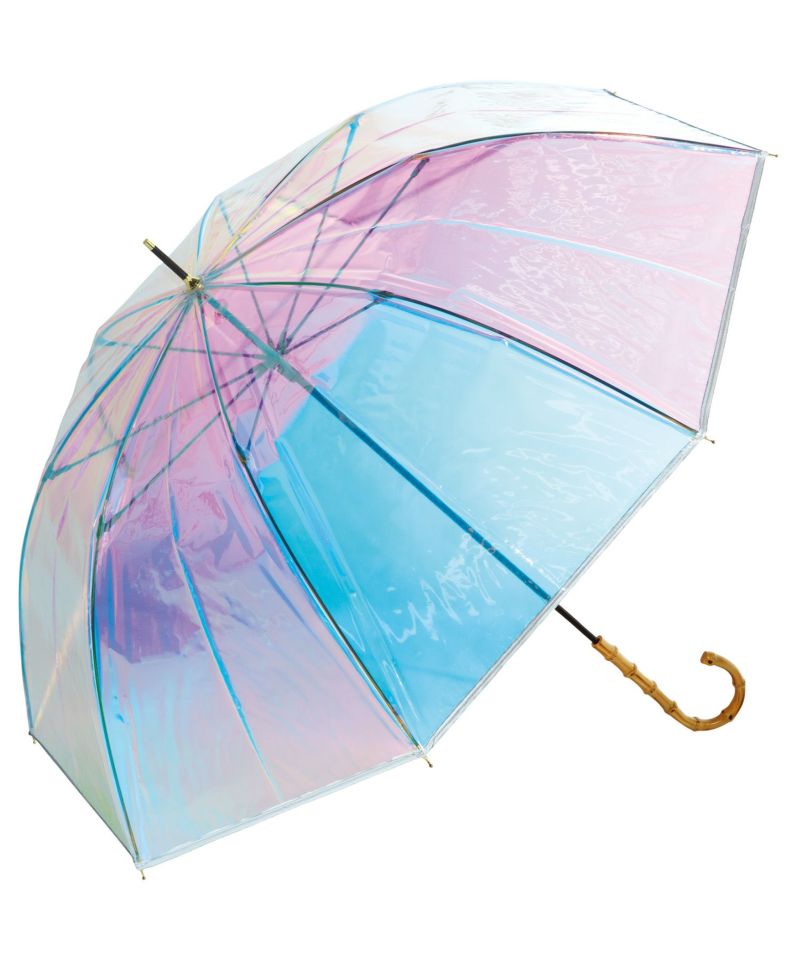 バンブーパイピング シャイニーアンブレラ shiny plastic umbrella 長 