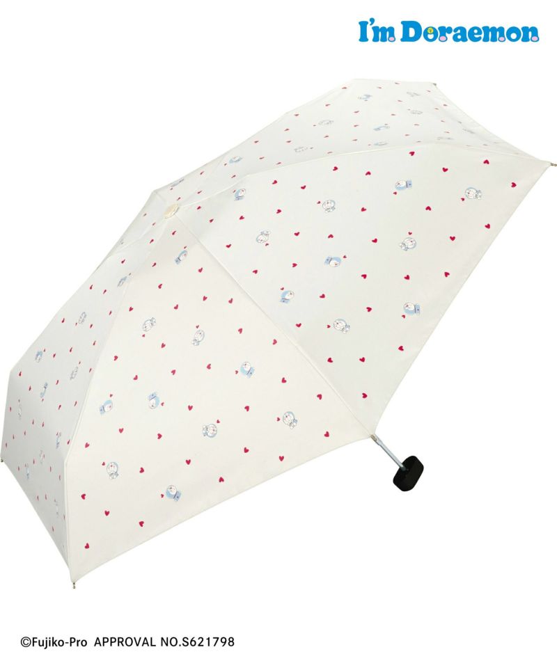 300円OFFクーポン ギフト対象 日傘 折りたたみ傘 ドラえもん 遮光
