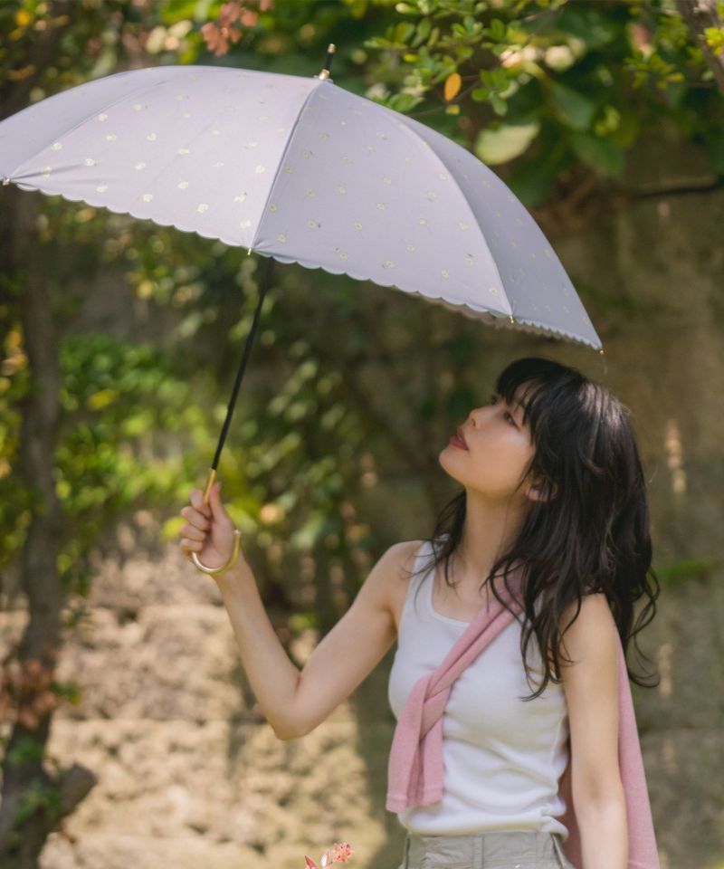 遮光ゴールドラインマーガレット 日傘 長傘 | 【公式】Wpc 遮光ゴールドラインマーガレット 日傘 長傘 | 【公式】Wpc
