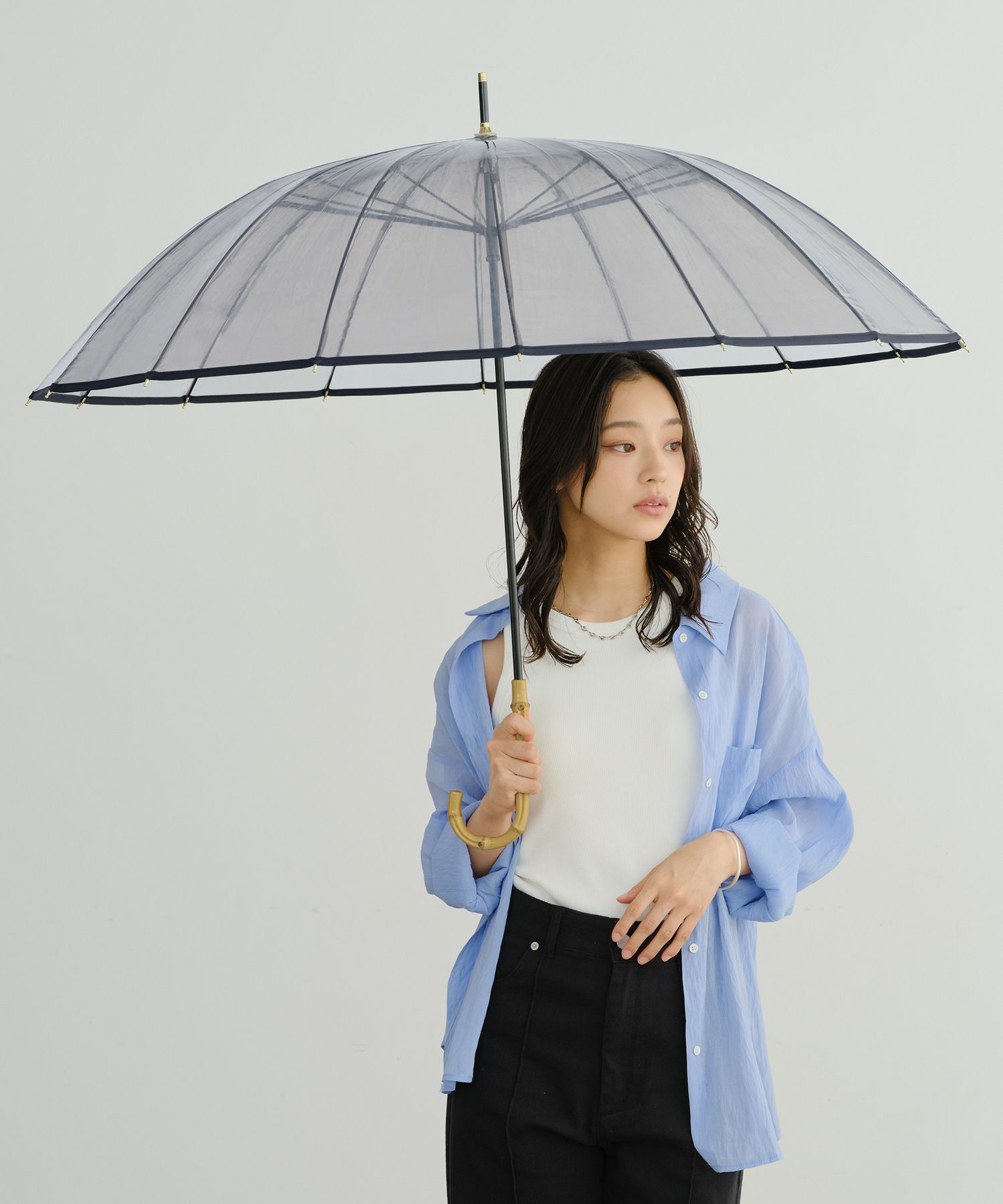 雨傘 ビニール傘 16k プラスティックパイピング 公式 Wpc Online Store