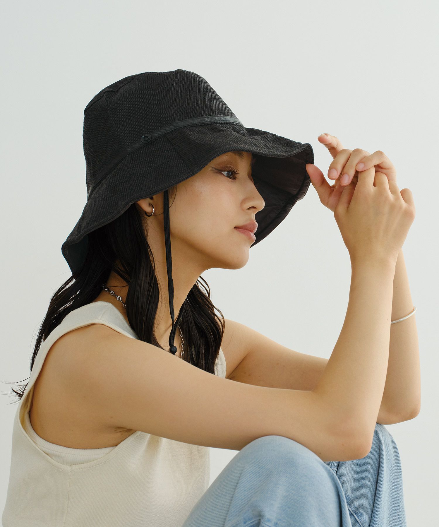 UVつば広ハットW by Wpc. ギフト対象 帽子≪メール便対象≫ | 【公式