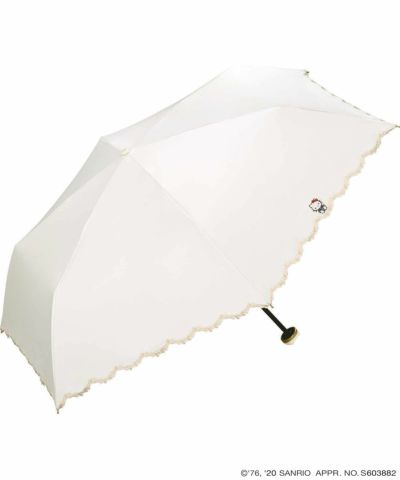 セール40%オフ】ギフト対象 日傘 折りたたみ傘 遮光ハローキティリボン