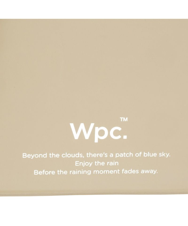オンライン限定 雨傘 ビニール傘 ロゴバードケージPOEアンブレラ | 【公式】Wpc. ONLINE STORE