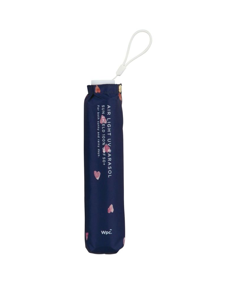日傘クーポン20％OFF】遮光軽量 水彩ハート ミニ Wpc. ギフト
