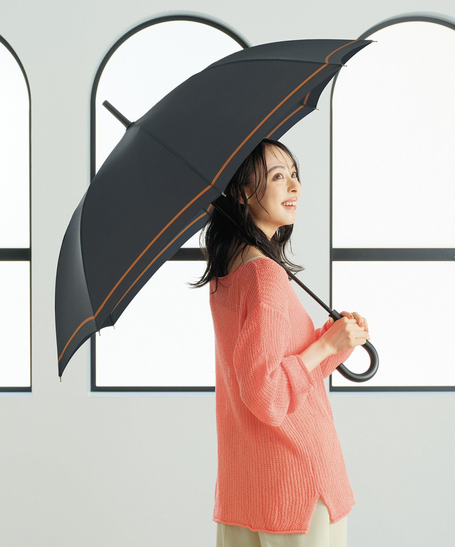 UNISEX WIND RESISTANCE Wpc. 雨傘 長傘 ユニセックス ウィンド