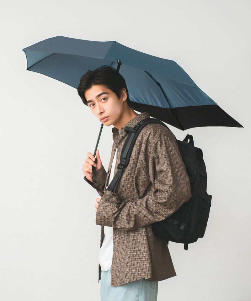 UNISEX BACK PROTECT FOLDING Wpc. 送料無料 ギフト対象 雨傘