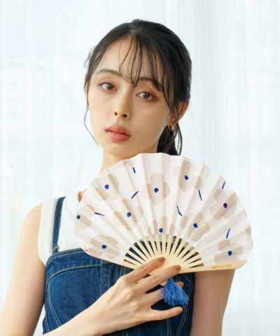 ドロシー扇子 SDGs ］扇子セット 綿×UpDRIFT™（#141 FOREST GREEN）箱入り