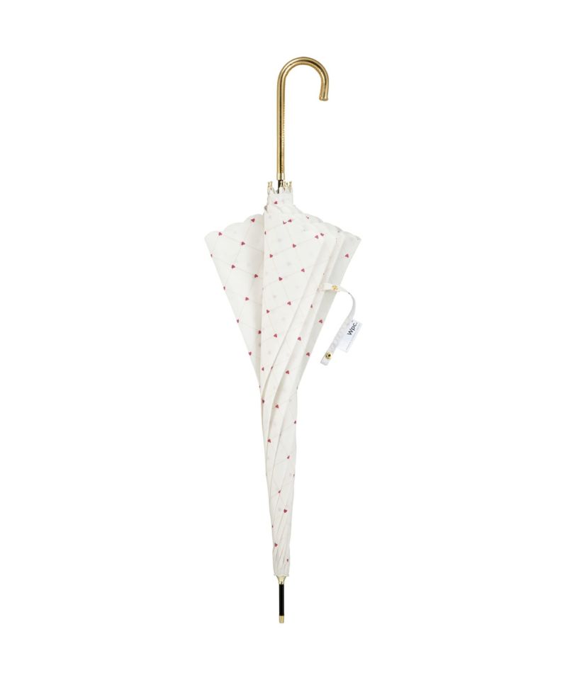 セール20％オフ】クロスライン＆ハート Wpc. 雨傘 長傘 晴雨兼用