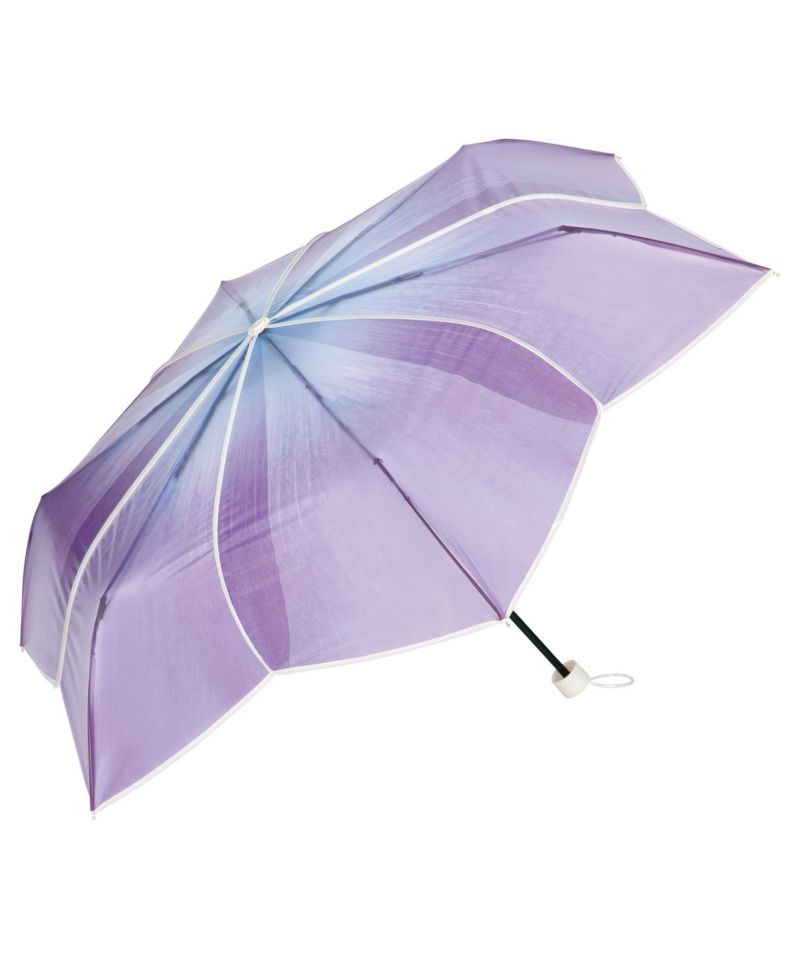 紫陽花アンブレラ ミニ Wpc. ギフト対象 ビニール傘 折りたたみ 