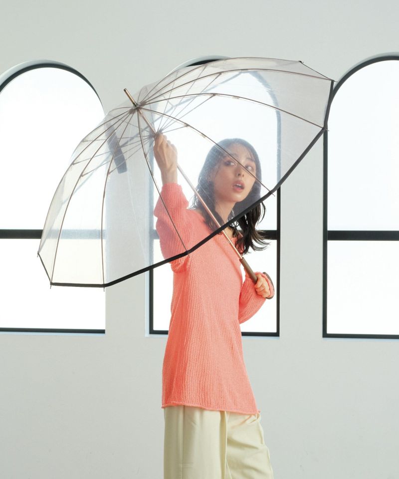 APC 傘♡ UNISEX PLASTIC 12K UMBRELLA Wpc. ビニール傘 長傘 | 【公式