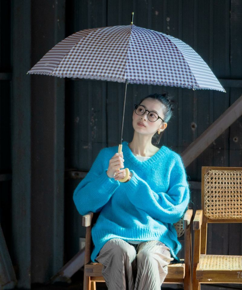 バイカラーギンガム Wpc. 雨傘 長傘 | 【公式】Wpc. ONLINE STORE