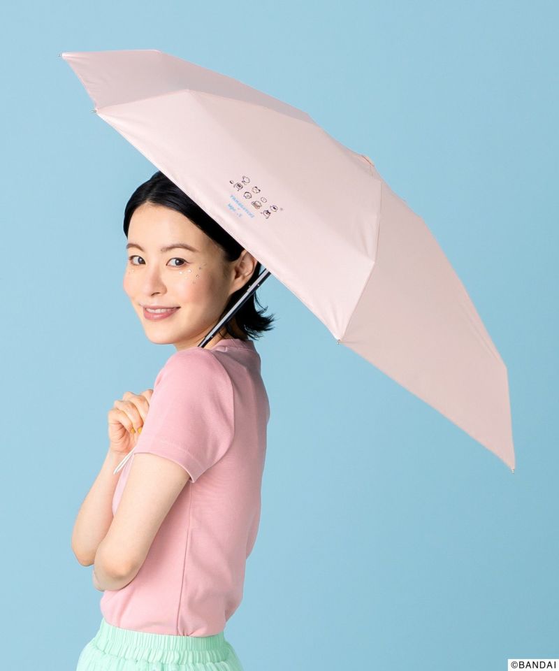 たまごっち×Wpc.っち 遮光本体モチーフ 日傘 折りたたみ ギフト