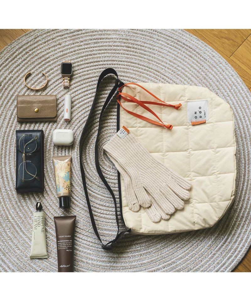 キルティングショルダーバッグ ONDOO ギフト対象 バッグ
