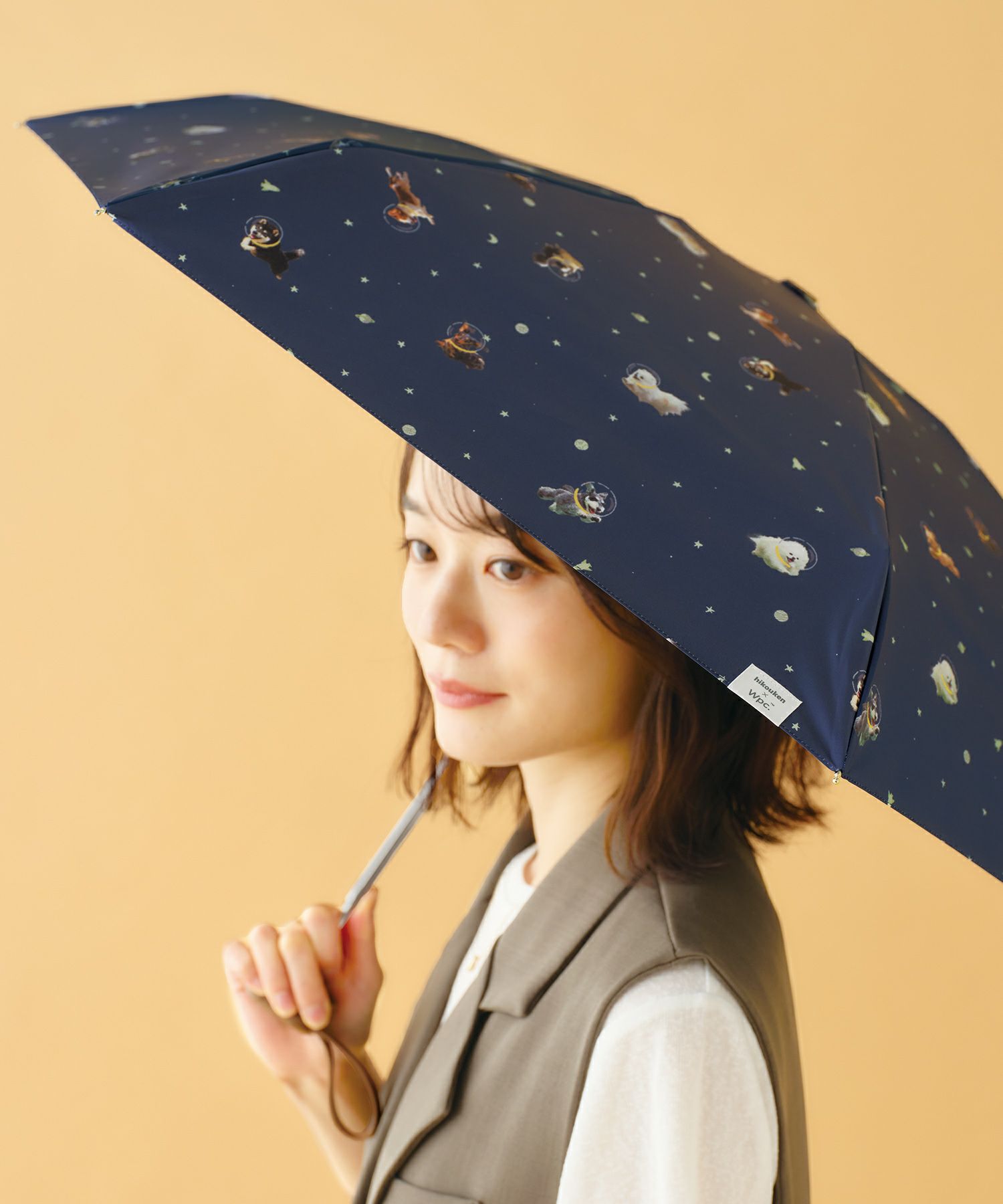 2022年 Wpc UNNURELLA アンヌレラ 超撥水雨傘 UNNURELLA ミニ 60 AUTOMATIC ネイビー 60cm 自動開閉 メンズ レディース 折りたたみ傘 UN003-910 ファッション