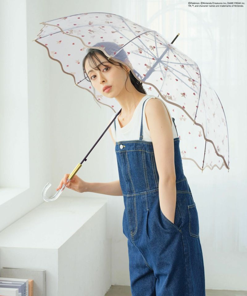 ポケモン ［ビニール傘］ いっしょにいると しあわせ 雨傘 長傘