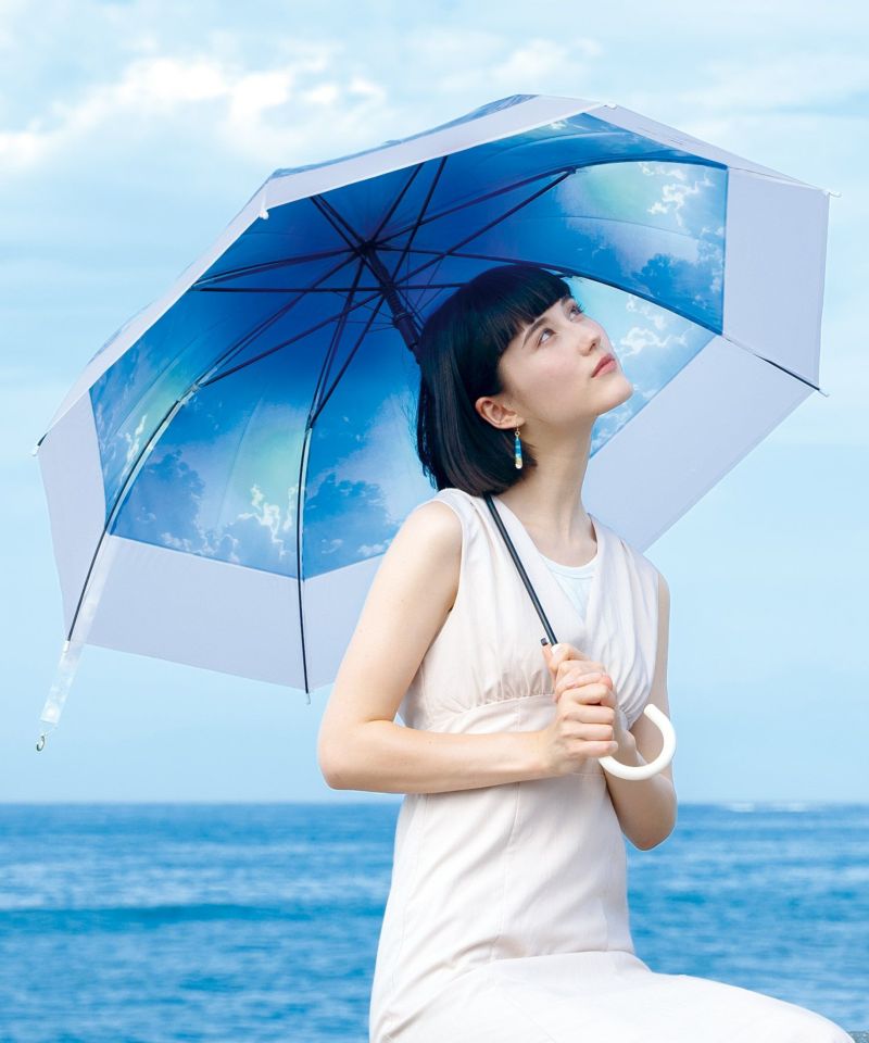 BURBERRY バーバリー 長傘 雨傘 日傘 ネイビー 男女兼用 志す