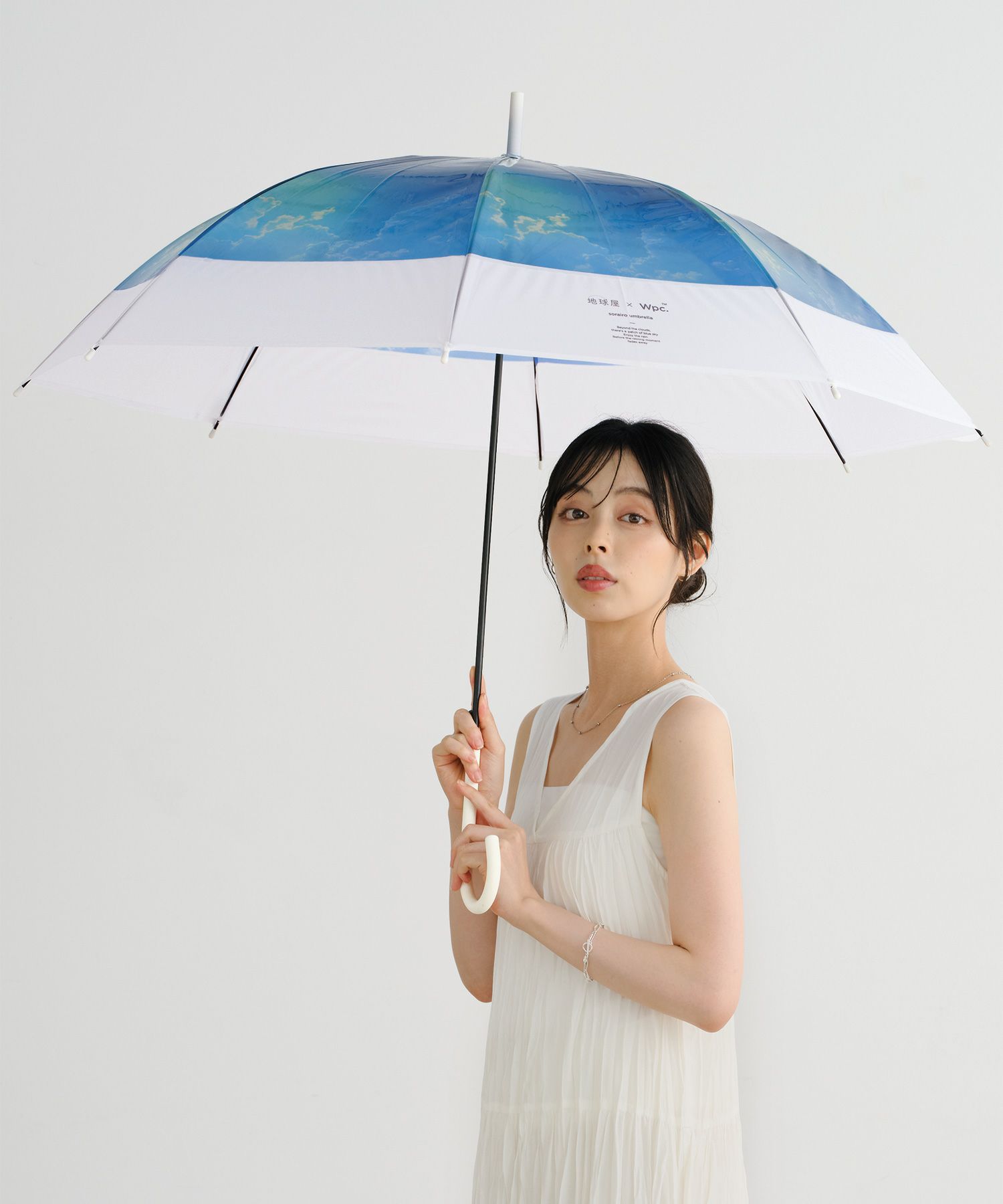 ビニール傘］地球屋×Wpc. 空色アンブレラ 雨傘 長傘 | 【公式】Wpc