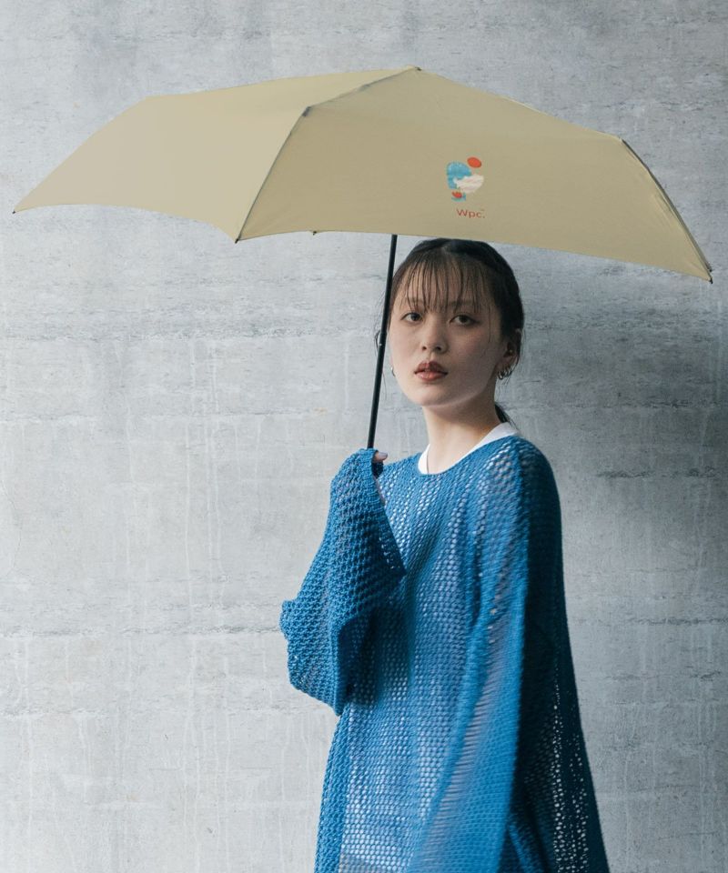 あじさい洋傘 ear PAPILLONNER 折りたたみ傘 KEN NAKAYAMAコラボ晴雨兼用傘