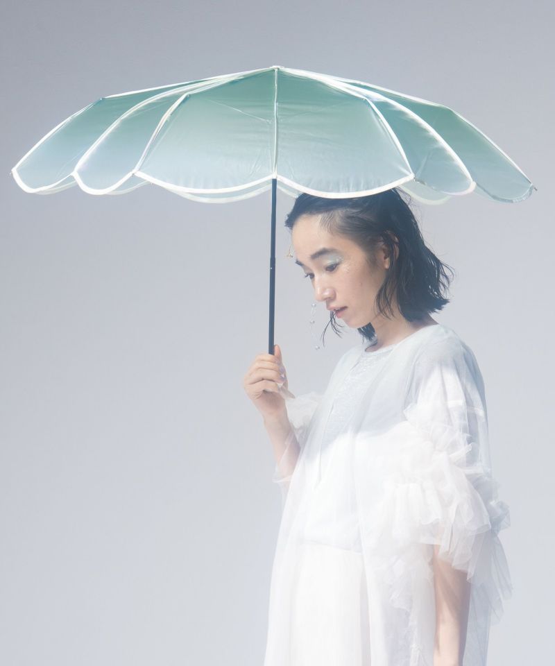 Cp win　傘アンブレラ　brightwin 2gether ビニール傘］マーメイドアンブレラ ミニ 雨傘 折りたたみ ギフト
