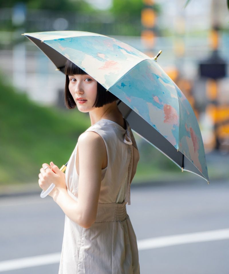 JADE BLANCジェイドブラン 日傘 グレー