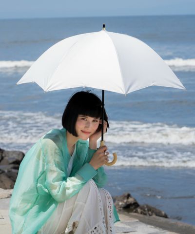 遮光オーガンジーバイカラー Wpc. 日傘 長傘 | 【公式】Wpc