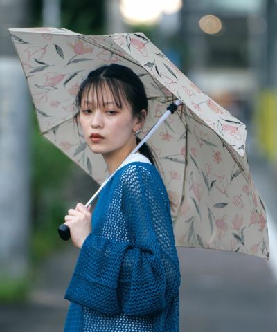 折りたたみ傘 折り畳み傘 超大きい 10本骨 晴雨兼用 花柄 撥水