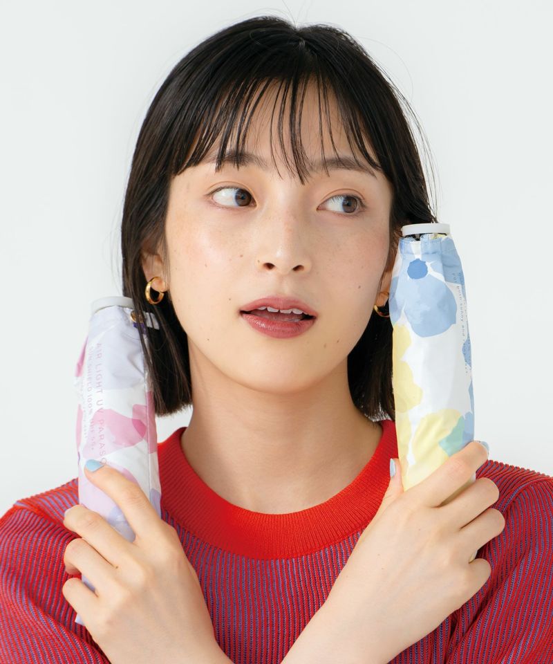 公式限定アイテム》遮光軽量 クレマチス ミニ 日傘 折りたたみ
