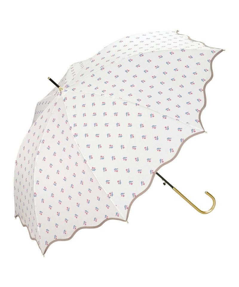 ★ なみだ雨  ★ なみなみタイニーフラワー ミニ 雨傘 折りたたみ Wpc. ギフト