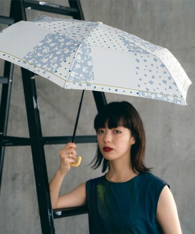 HAYAWAY パッチワーク風柄　高級日傘 新品未使用 Amazon.co.jp: 【2025】Wpc. 長傘 フローラルパッチワーク オフ