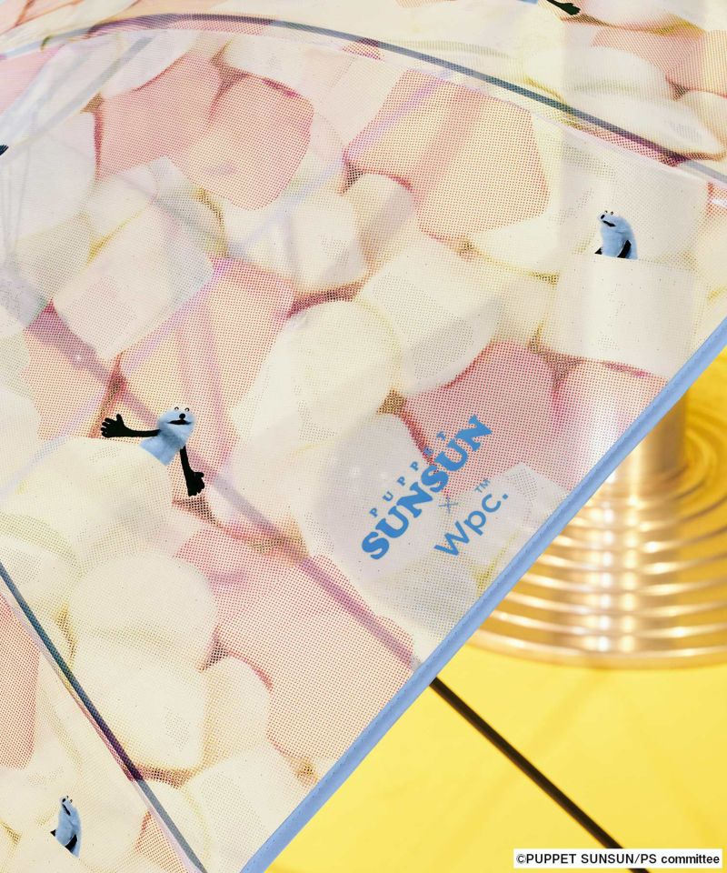 ビニール傘]パペットスンスン × Wpc. マシュマロアンブレラ 雨傘 長傘