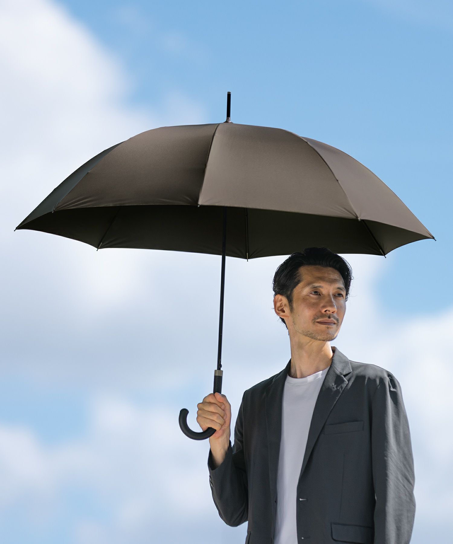 大人の男性のための晴雨兼用傘 Wpc. IZA (イーザ)